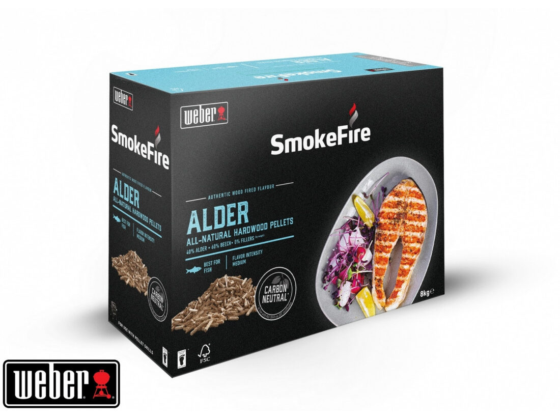 Pellet Drzewny Olcha 8kg WeberKing