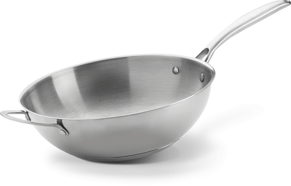 Wok Ze Stali Nierdzewnej (70028)