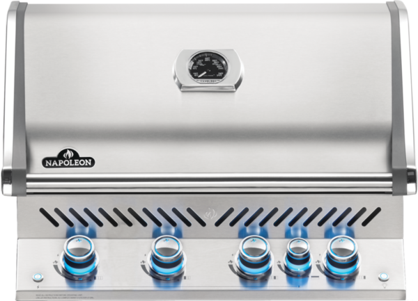 Grill do zabudowy Napoleon® Prestige PRO™ z rożnem