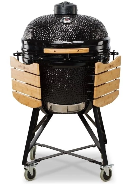 Grill ceramiczny Kamado Bono Limited 64cm czarny