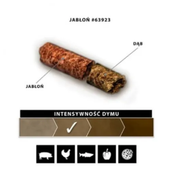 Pellet do wędzenia z jabłoni i dębu 1.36 kg (63323)