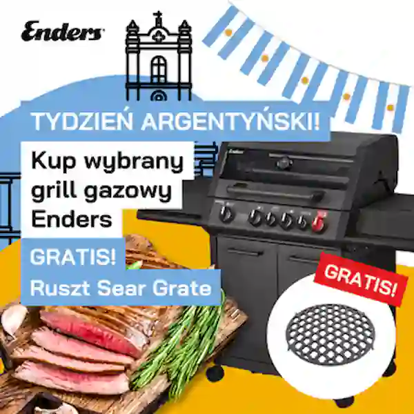 Grill gazowy Enders Monroe PRO 3 SIK Turbo Shadow Series (838133)