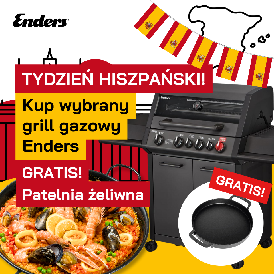 Grill gazowy Enders Monroe Black PRO 3K Turbo (83713)