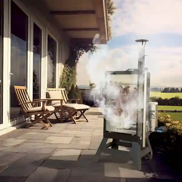 Wędzarnia elektryczna dragON z mobilną podstawą - Browin