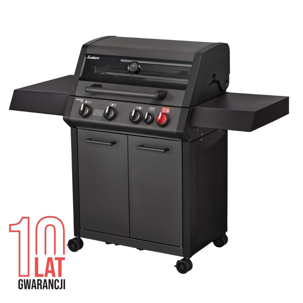 Grill gazowy Enders Monroe ProX 4 SIR Turbo Shadow (837788)