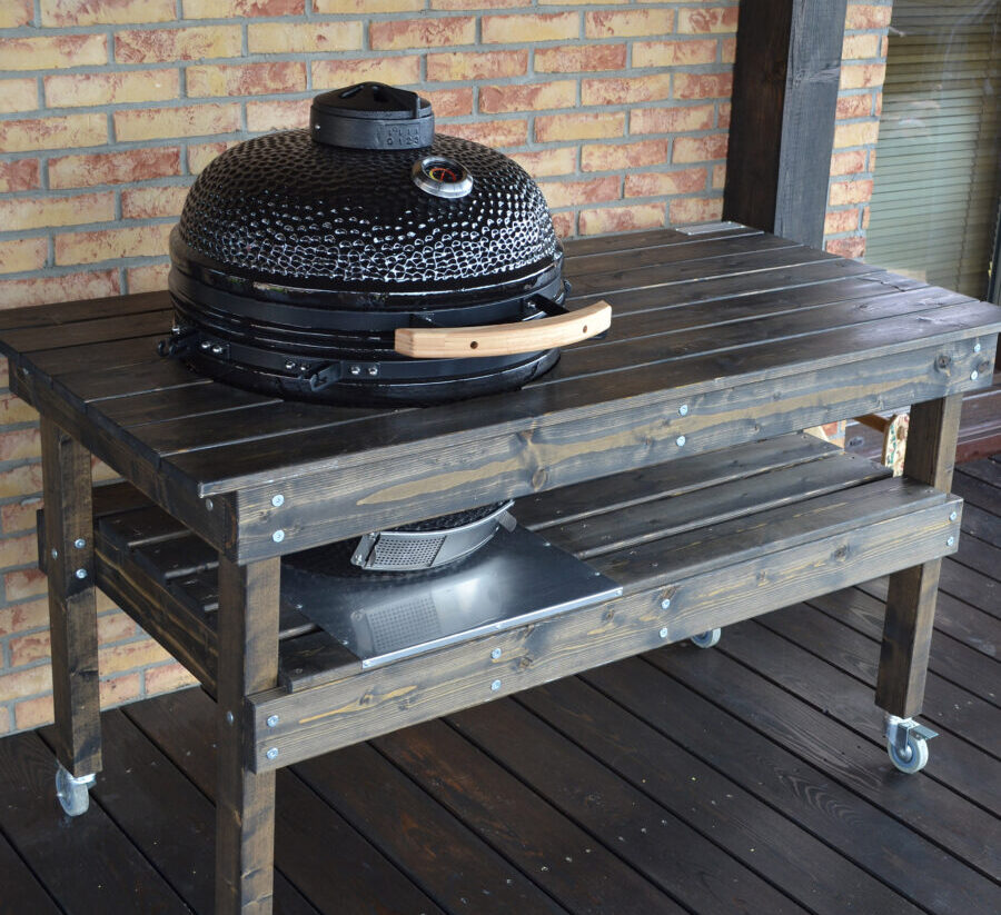 Drewniany stół do grilla Kamado Bono Grande